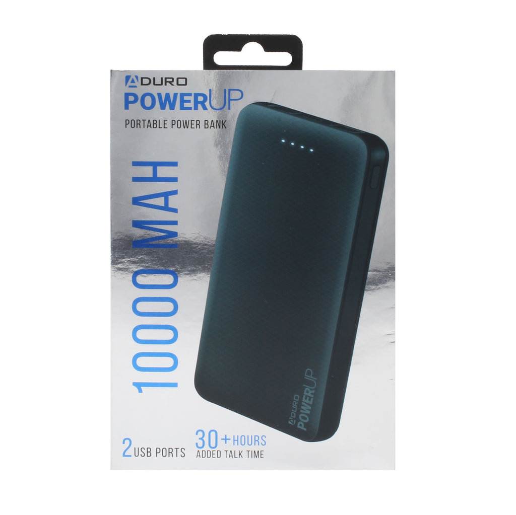 10,000 mAh Dual Port Rapid Charge with LCD Battery Display - Slim Desi –  Gabba Goods