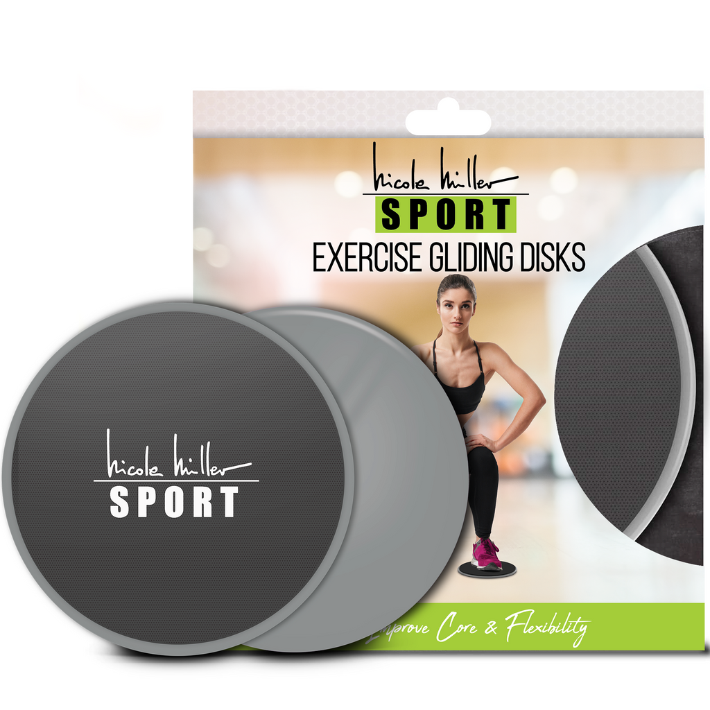 Nicole Miller Sport Exercise Gliding Discs 2 Pack – Aduro Products